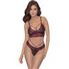 Cottelli Lingerie Completino intimo in pizzo Bicolore