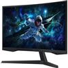 Samsung G55C Monitor PC 68,6 cm (27') 2560 x 1440 Pixel Wide Quad HD LED Nero