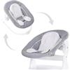 Hauck Sdraietta Alpha Bouncer Premium Light Grey di Hauck