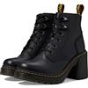 DR. MARTENS Jesy 6 Eye Boot, Stivali Donna, Sendal Nero, 41 EU