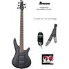 Ibanez SR305EB WK BLACK BASSO ELETTRICO 5 CORDE KIT TRACOLLA + SET CORDE + CAVO