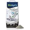 Biokat's Diamond Care Classic senza profumo, Lettiera per gatti a grana fine con carbone attivo e aloe vera, 1 Sacco, 1 x 10 L