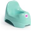 OKBABY Relax - Vasino per Bambini con Seduta Ergonomica e Schienale Rialzato - Azzurro