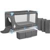 Kinderkraft Lettino da Campeggio JOY blu