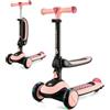 Kinderkraft Bici e monopattino a tre ruote HALLEY rosa