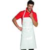 Grembiule PVC Bianco con Chiusura a Lacci