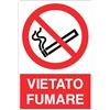 Cartello All. Vietato Fumare L. 333x H 500mm