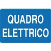 Cartello All. Quadro Elettrico L. 300 x H. 200 mm