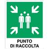 Cartello All. Punto Di Raccolta L. 250 x H. 310mm