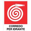Cartello All. Corredo Per Idrante L. 250 x H. 310mm