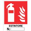 Cartello All. Estintore N°___