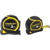 STANLEY 0-30-687 Flessometro Tylon, 3 m x 12.7 mm & 0-30-697 Flessometro Tylon, 5 m x 19 mm