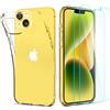 Spigen Cover Crystal Pack Compatibile con iPhone 14 Plus, 2 Pezzi Pellicola Protettiva in Vetro Temperato - Trasparente