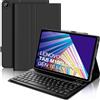 WINCHKING Custodia con Tastiera Bluetooth per Lenovo Tab M10 Plus (3rd Gen) 10.6 2022, Layout Italiano, Cover per Lenovo M10 Plus (TB-125FU/128FU/128XU), Nero