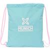safta Monaco Heaven - Zaino a sacco piatto, grande, ideale per bambini di diverse età, comodo e versatile, qualità e resistenza, 35 x 40 cm, colore celeste, azzurro, Estándar, Casual