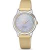 Citizen Orologio Analogico Quarzo Donna con Cinturino in Pelle EM0724-17Y