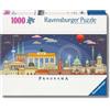 Ravensburger - Puzzle 1000 Pezzi Berlino Di Notte | Puzzle Adulti E Bambini Con Una Misura Di 70x50 Cm | Regalo Per Adulti E Bambini Da 14 Anni E Più | Puzzles Ravensburger