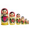 rukauf Semenovskaya Matroshka Matrioska Babushka Matrioska - 6 bambole da 13 cm, in legno