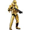 Hot Toys Star Wars Clone Trooper Gold Chrome Ver . 1/6 Hot Toys Sideshow Exclusive MMS735