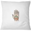 Bona Basics Federa Decorativa, Poliestere, Bianco, 60 x 60 cm