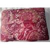 Corredocasa Coperta Plaid Cotone - Coperta Divano e Letto Singolo, Morbida Calda e di Alta Qualità Made in Italy (Rosso Fantasia, Piccolo 120x160)