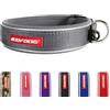 EzyDog Collare per cani in neoprene (extra large, grigio)