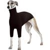 PUMYPOREITY Cappotto Levieri, Maglione Greyhound Pigiama per Levrieri, Vestito Salukis, Pullover Maglioncino Cane Taglia Grande XXXL (Marrone, 3XL)