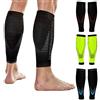 NV Compression (1 Paio) Calentadores de Pantorrilla de Compresión Race and Recover Uomo Donna, Calze Compressione, per Corsa, Fitness, Sport, Ciclismo, Vene Varicose (Bk/Red, L-XL)