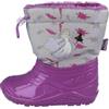 Kids2Go Frozen Boots Elsa con coulisse, fodera calda e calotta in plastica rinforzata per ragazze | Taglie 28-34, rosa., 29 EU