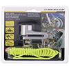 Dunlop Automotive Lucchetto per Disco del Freno per Moto, Diametro 4 mm, con Cavo di promemoria, 1,5 m, per Moto e Bicicletta