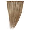 American Dream - Extension a clip per capelli umani a fissaggio rapido, 45,7 cm, biondo fragola