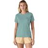 PATAGONIA W'S CAP COOL DAILY GRAPHIC SHIRT - WATER BTLX T-Shirt Trekking Donna