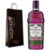 Generico Gin Tanqueray Blackcurrant Royale 41,3% Vol. 1000 ml - con Busta da Gin Vizzivery in Omaggio