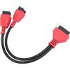 Leapiture Cavo Diagnostico Connettore OBD2 Cavo Adattatore 12pin 8pin Connettore di Programmazione Strumento di Diagnostica Auto di Ricambio per Chrysler 2018