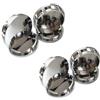 Xusxes 56mm Coprimozzo Hub Auto Wheel Center Cap - 8 Pezzi Anteriore E Posteriore Coperture ABS Auto Centrale