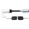 YUCKMZ Set di Cilindro Chiave blocco del cofano e 2 Chiavi compatibile con Ford Focus C-Max ab 2003-2007 4556337 3M5A-R16B970-AD