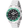 Invicta Pro Diver 47353 Orologio da Uomo - Impermeabile - Analogico - Movimento Quarzo - acciaio inossidabile con quadrante nero - 40mm