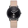 Paul Hewitt Orologio uomo acciaio Breakwater Line Black Sunray - Orologio da polso uomo (nero/argentato), Orologio elegante uomo con quadrante nero e cinturino in pelle color sabbia