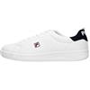 FILA Crosscourt 2 F men Sneaker Uomo, Bianco (White/Dress Blue), 41 EU