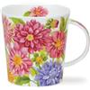 Dunoon Flora Bonita - Tazza a forma di Lomond, 0,32 l, motivo: Flora Bonita Dahila