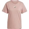 adidas Donna Lounge Mini Graphic T-Shirt, Warm Clay, L