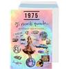 B3AL Biglietto Libretto di 20 pagine donna e uomo 50 anni per auguri idea regalo con BUSTA per compleanno matrimonio o anniversario emozioni ricordi e gadget regali originali e divertenti 20p (1975)