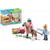PLAYMOBIL Country 71242 Lezioni di Equitazione, istruttrice di Equitazione e Ostacoli per Il maneggio, Giochi per Bambini dai 4 Anni in su