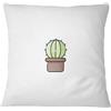 Bona Basics Federa Decorativa, Poliestere, Bianco, 60 x 60 cm