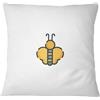 Bona Basics Federa Decorativa, Poliestere, Bianco, 60 x 60 cm