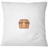 Bona Basics Federa Decorativa, Poliestere, Bianco, 60 x 60 cm