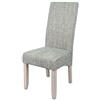 Demeyere Sedia Tessuto SAGUA, Beige, 470 x 620 x 1 080 mm