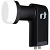 Inverto Black Ultra Twin HGLN 40mm LNB (diametro feed 40 mm) per ricevitori satellitari analogici e digitali, colore: Nero