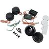 IPNOSIS IPT 25TW Coppia Tweeter | Diametro 4,5cm | Bobina 2,5cm (1) | 160 Watt | 90 dB | 4 Ohm | Crossover + Supporti Auto