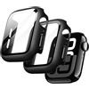 JETech Cover per Apple Watch Series 11/10 42mm, Nero